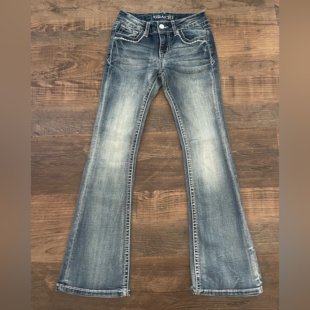 Girls Grace in LA Blue Jeans
